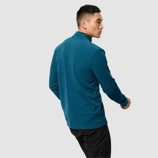 Pull i fleece - Jack Wolfskin - ARCO - Kobaltblå - Andningsbar - Lättviktig koboltblå S