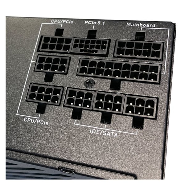 Datakälla PC - LC-Power - LC6850G-SI V3.1 - 850W - 80 PLUS Bronze - Modulerbara kablar