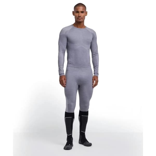 Legging Falke Wool-Tech Light - grå-heather (3757) gråljung (3757) XXL