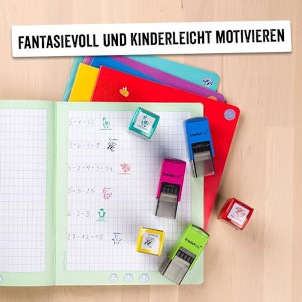 Motivationsstämpel - TRODAT - edy FIX - Primastjärna - Självtryckare - För lärare