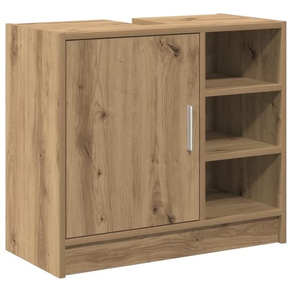 Underskåp - Artisan-ek - 63x29x55 cm - Ingenjörsträ - Matt finish
