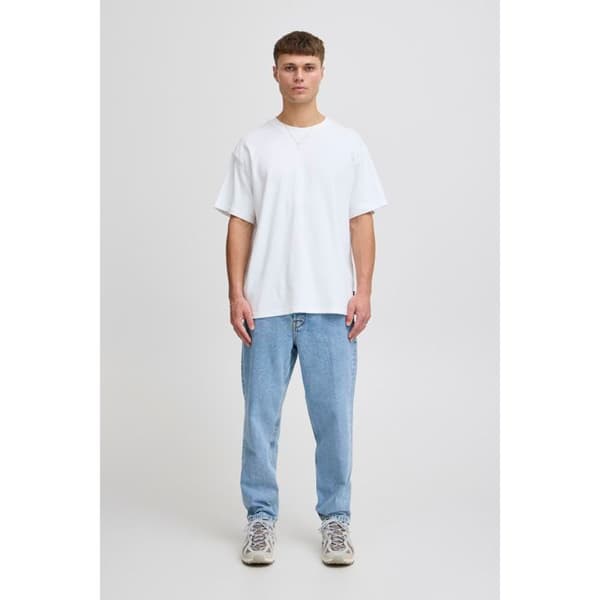 T-shirt Solid Danton vit XL