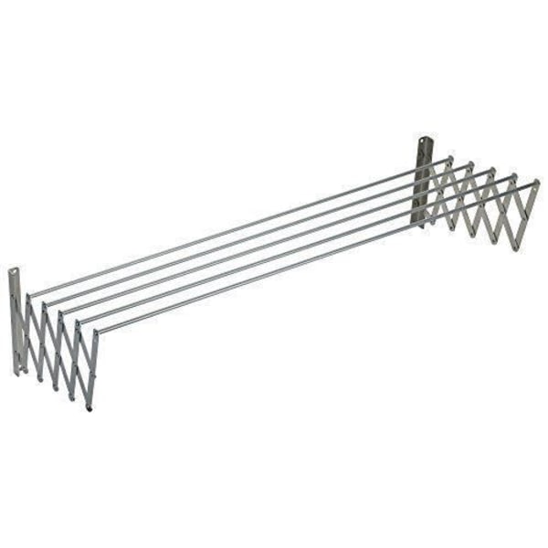 Sauvic 90833 Expanderbar torktumlare aluminium 110 x 13 5 x 26 5 cm