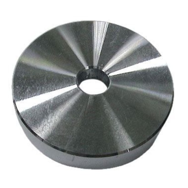 Adapter för vinyl skivspelare - RELOOP - SingleAdapt - Silver finish - 45 RPM centerer