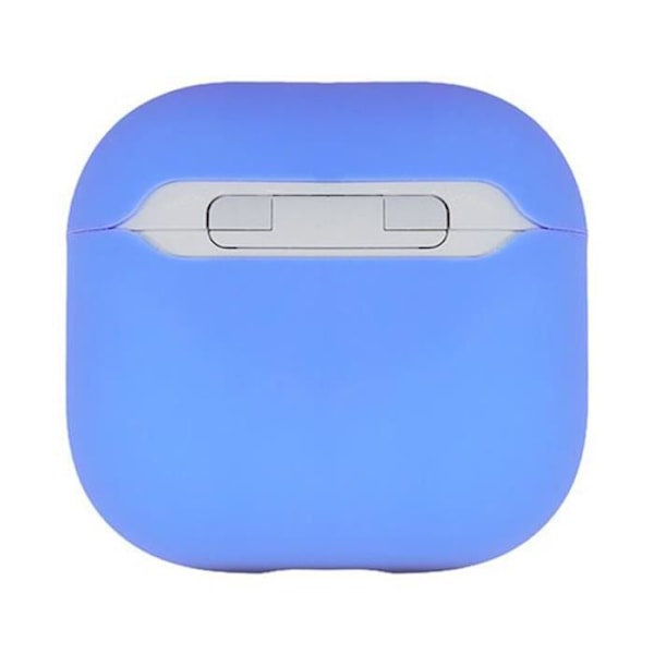 Siliconfodral för AirPods 4 med stötdämpande design och LED-indikator Decoded Blå Blå