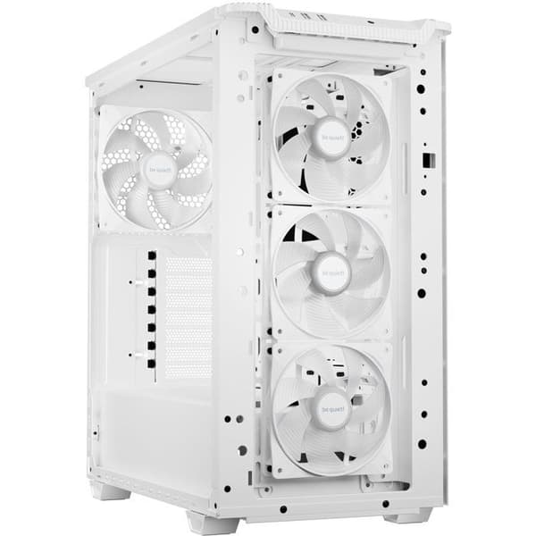 PC-chassi - BE QUIET! Pure Base 501 LX Vit - ARGB - 4 fläktar Light Wings LX - Luftflöde - Vattenkylning 360 mm