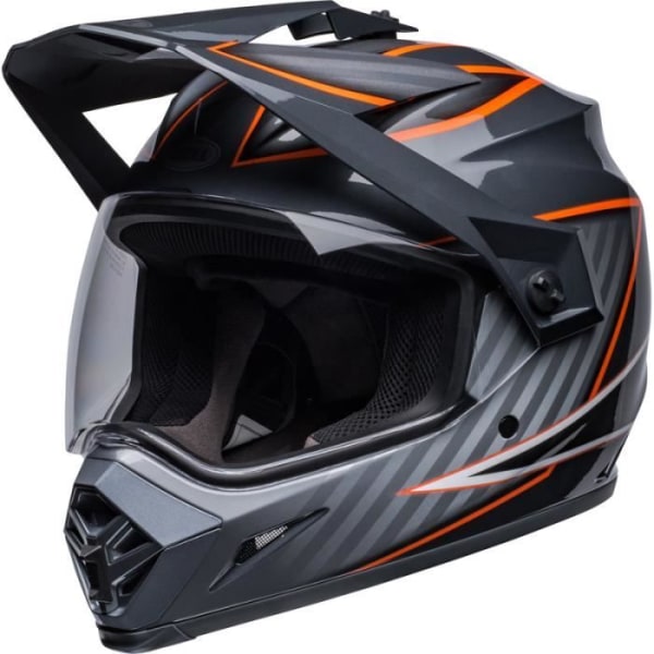 Bell MX-9 Adventure Mips motocrosshjälm - Dalton - svart/orange - L