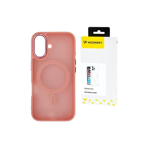 Fodral - WOZINSKY - Samsung Galaxy S24 FE - MagSafe - Rosa - TPU/PC Ros