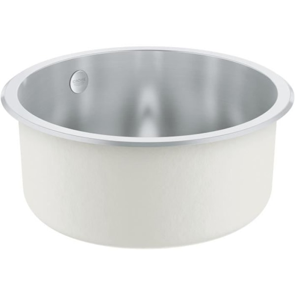 Diskbänk - Rostfritt stål - Inbyggd topp - GROHE K200 - 31720SD0