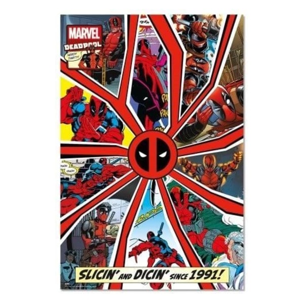 DEADPOOL - COMIC COVER 30ANS - AFFISCH 61 X 91CM GRUPO ERIK GPE5882