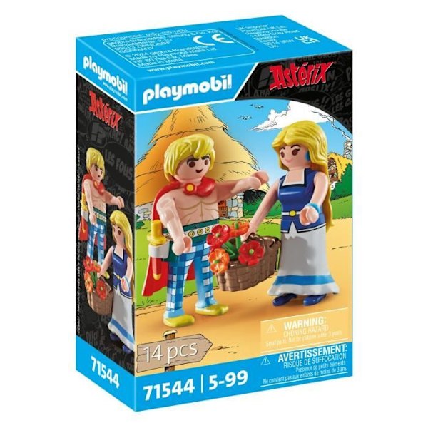 PLAYMOBIL 71544 Asterix: Tragicomix och Falbala Flerfärgad