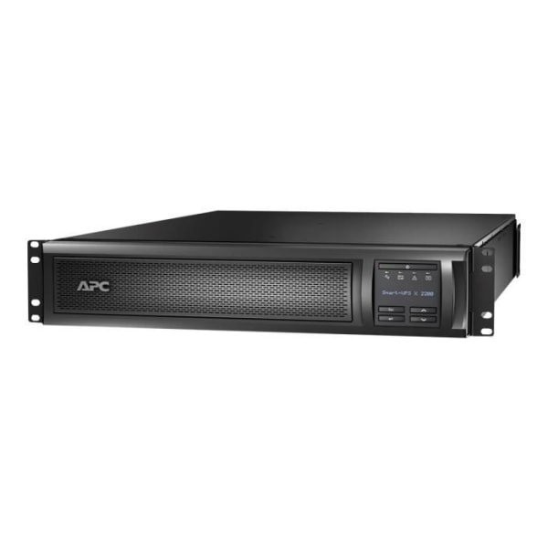 APC Smart-UPS X 2200 Rack-Tower LCD UPS (rackmonterbar - extern) AC 230 V 1980 Watt 2200 VA Ethernet 10-100, RS-232,...