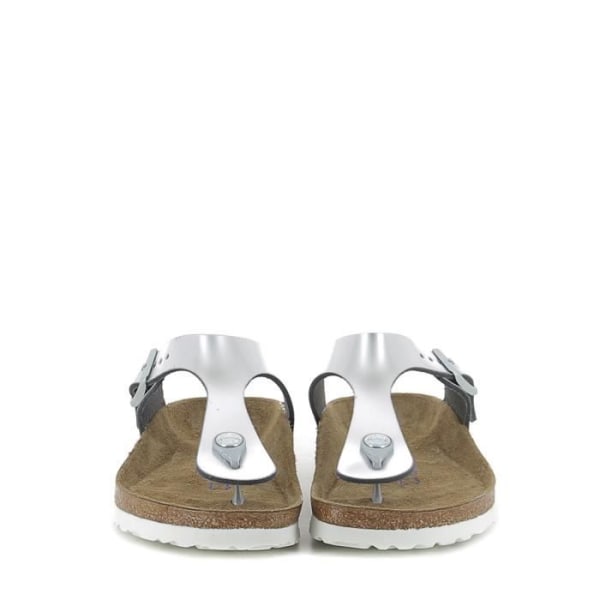 Sandal - Barfota dam BIRKENSTOCK GIZEH NL SFB - Grå Ekologisk Casual Grå 37