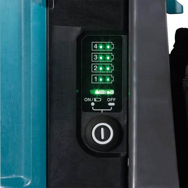 Stöd Dorsal för 4 Batterier 18V Li-Ion - MAKITA - MED Adapter 2 X 18V -191A64-2