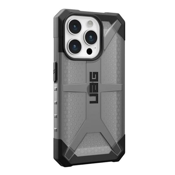Etui för iPhone 15 Pro - UAG Plasma - Aska rökig