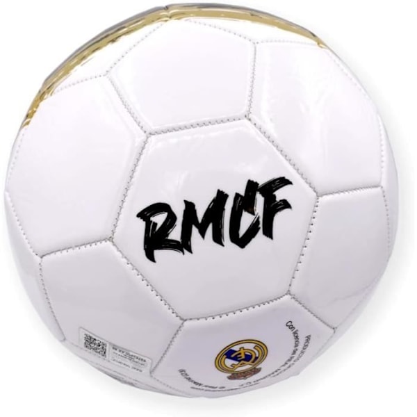 Ballong Real Madrid Emblem Färg - Storlek 5