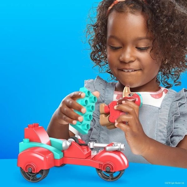 Mega Bloks - Paw Patrol Liberty Scooter - Byggstenar - Ålder 3+