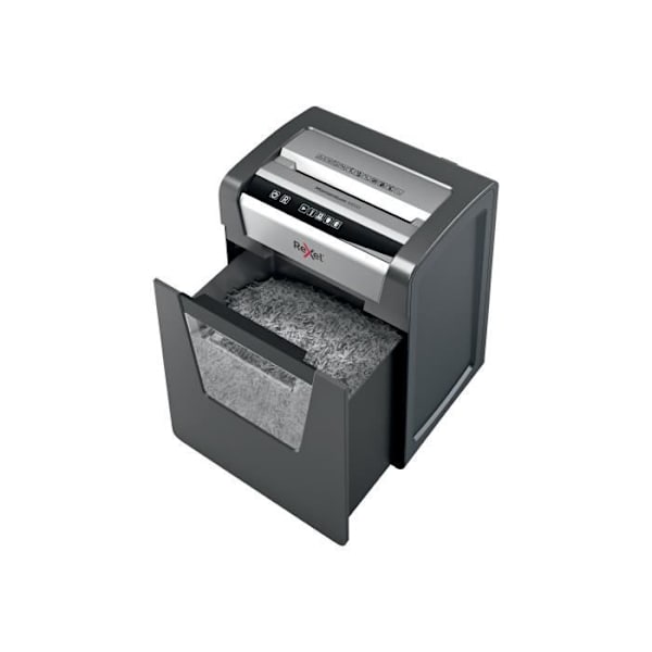 Pappersmaskin - Rexel - Momentum M510 - P5 - 10 ark - 23 L - Tyst svart