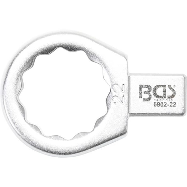 Ringnyckel - BGS - 22 Mm - Footprint 9 X 12 Mm - Krom-vanadinstål