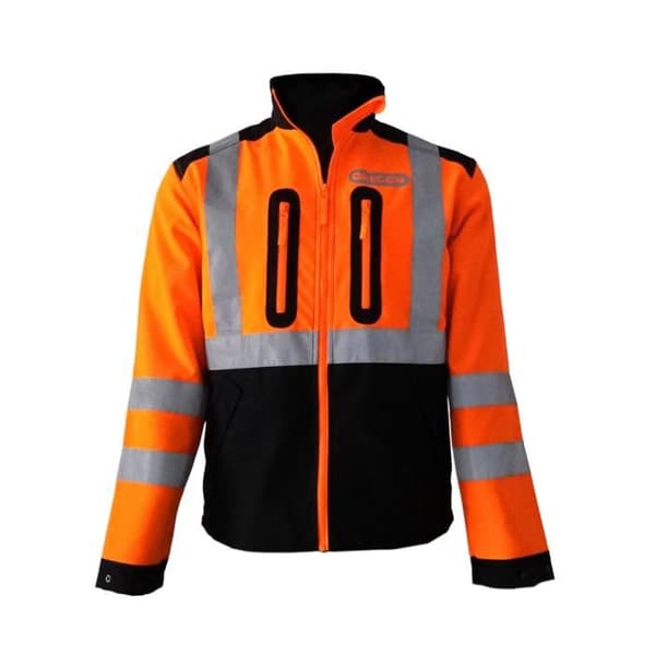 Hög synlighet jacka OREGON 295478 orange/svart jag