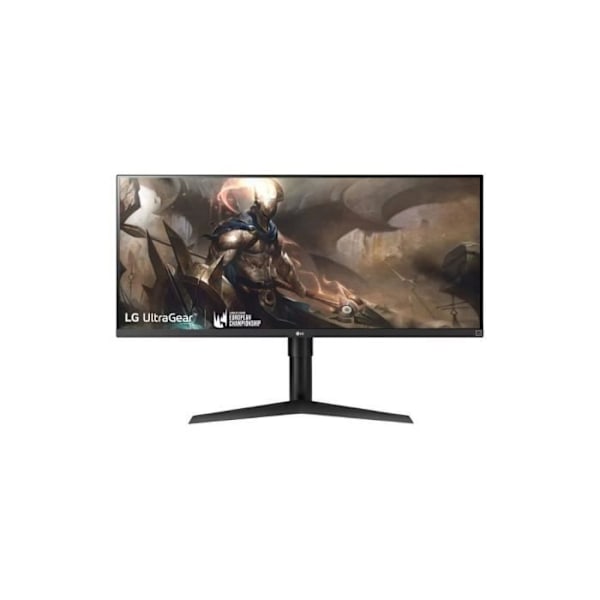 SKÄRM LG 34" Svart 34WP65CP-B spel 160Hz 21:9 UWQHD 5ms 3440x1440 300cd/m2 2xHDMI DisplayPort VA HDR10 AMD FreeSync™ Premium. Inkl.