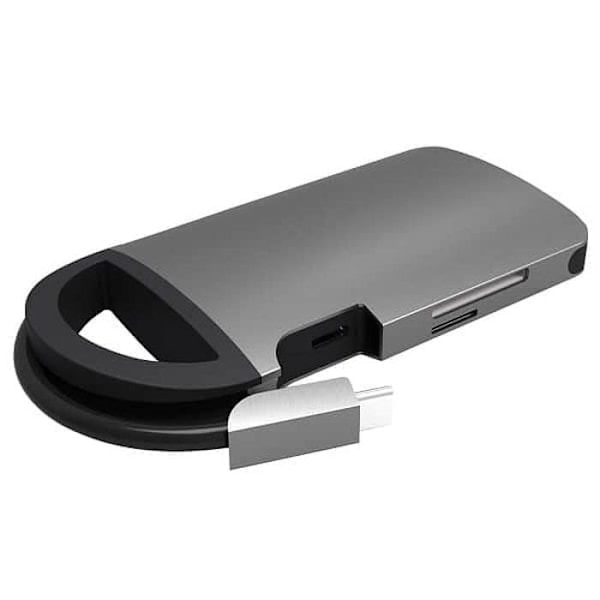 Dockningsstation - portreplikator - Umax-stöd - UB308 - Station/replicator H8 USB-C ()