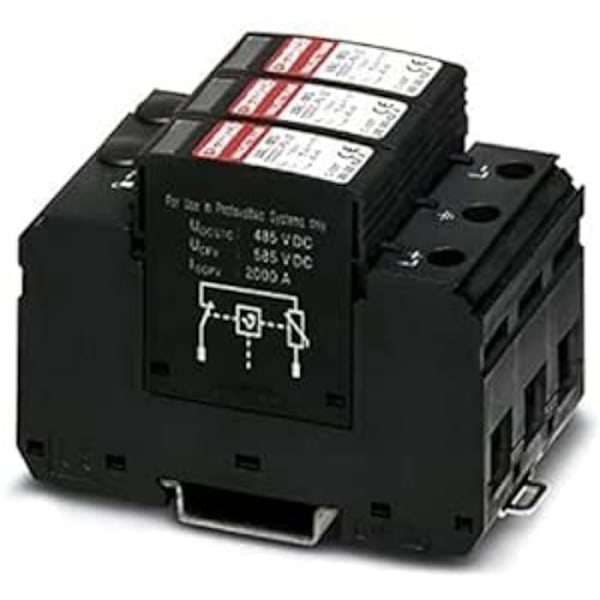 Phoenix contact - VAL-MS 1000DC-PV/2+V - Phoenix val-ms1000dc-pv2 + V överspänningsskydd Parasurtenseur val-ms1000dc-pv2 + version