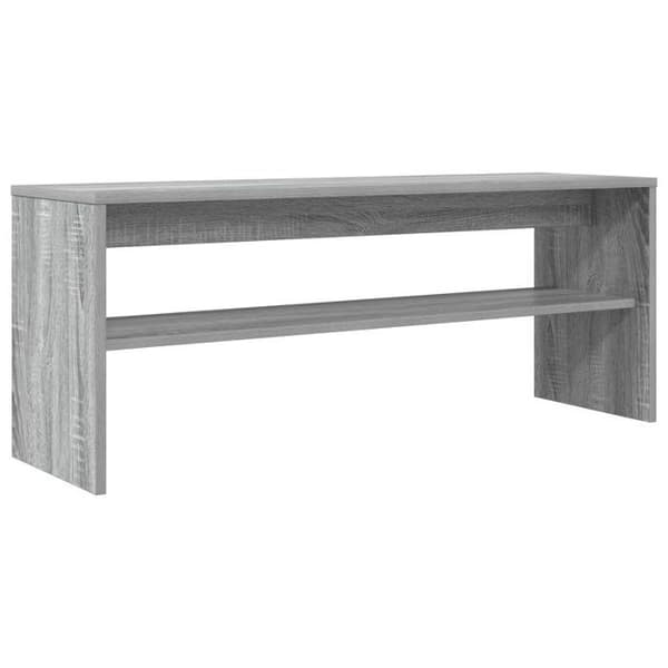 Console Vidaxl TV-möbel Grå Sonoma 100 x 30 x 40 cm Ingenjörsträ