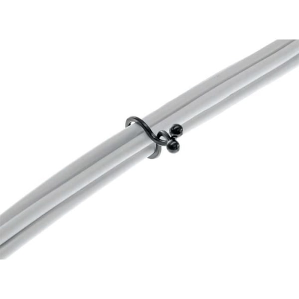 InLine® Twist buntband 26-30mm, svart, 10 st