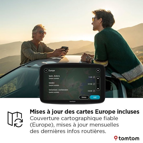 Gps auto - modul - navigationslåda Tomtom