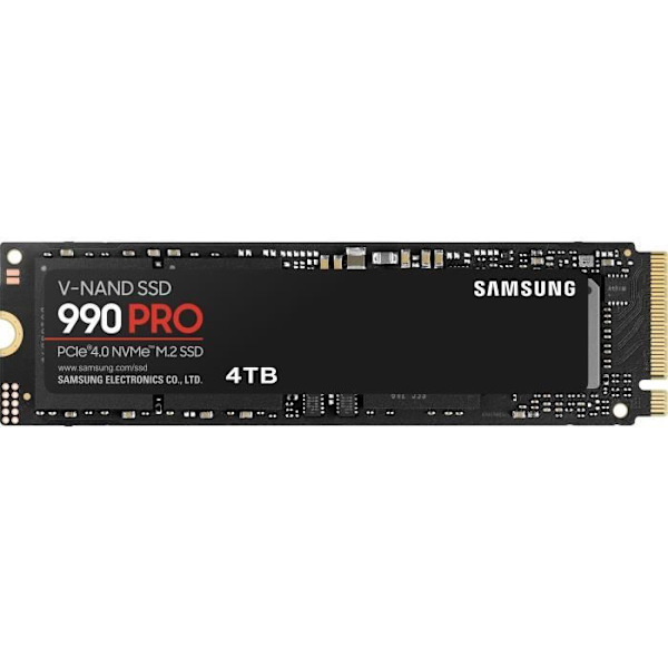 SAMSUNG Intern SSD 990 PRO 4 TB MZ-V9P4T0BW