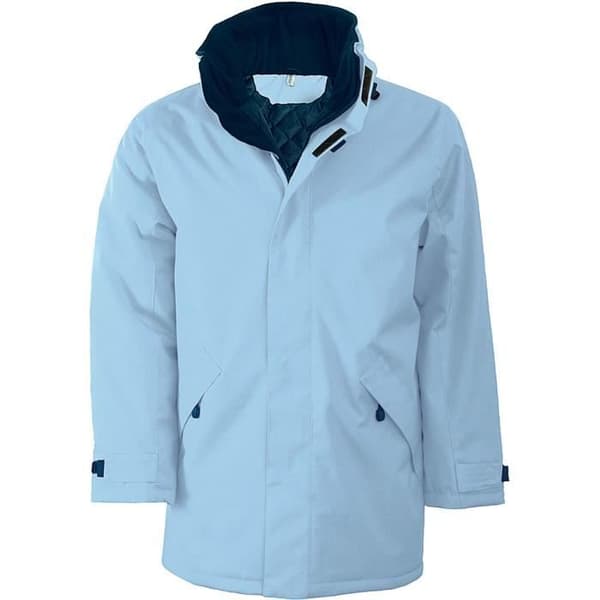 Kariban parkas med quiltat foder Himmelsblå XS