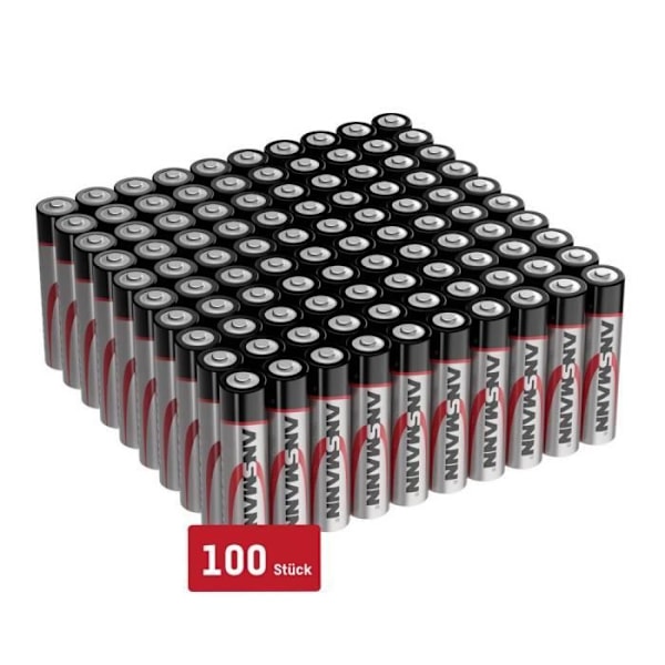 Ansmann Micro AAA LR03 100er Box Batteri LR3 (AAA) alkalisk 1,5 V 100 st.