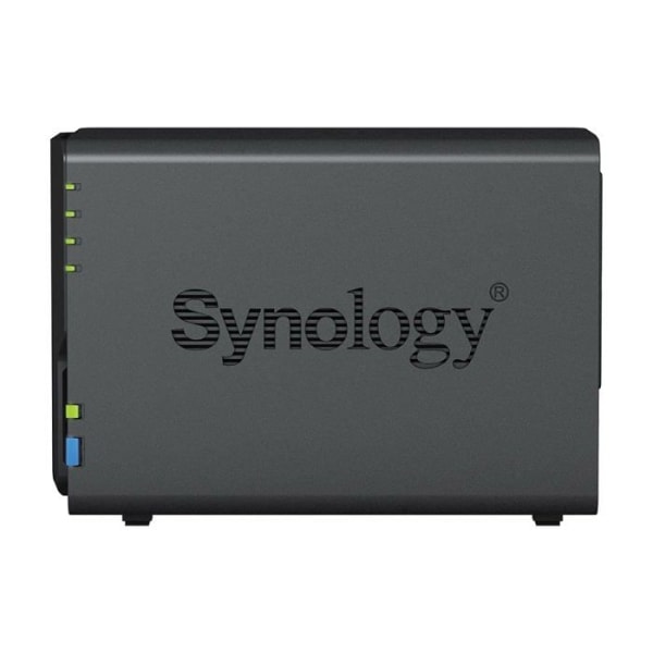 Synology - DS223/2G/2Y/8T-HAT3300/MONTERA - DS223 2GB NAS 8TB (2X 4TB) HAT3300, Sätt ihop och testar med OS DSM installerat