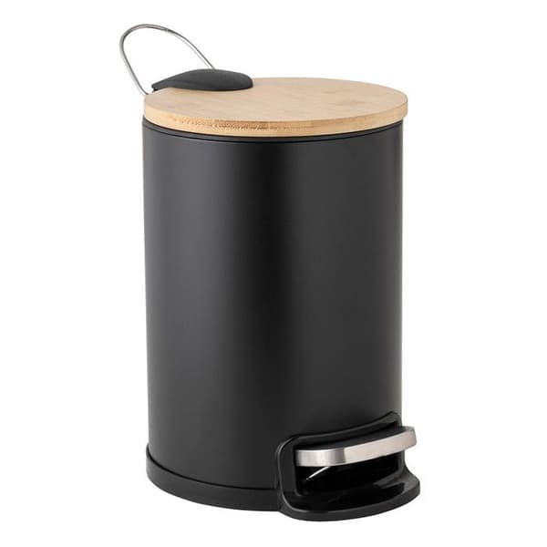 Badrumspapperskorg "Mobelle" 3L Svart