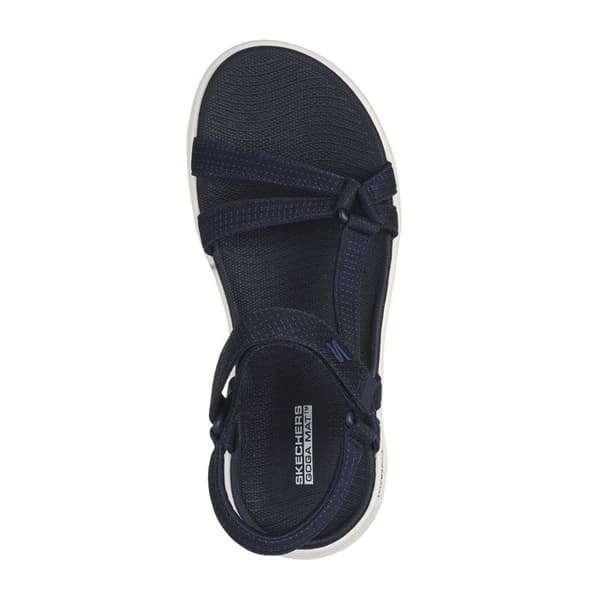 Damsandaler - SKECHERS - Go Walk Flex - Blå - Scratch - Platt Blå 39