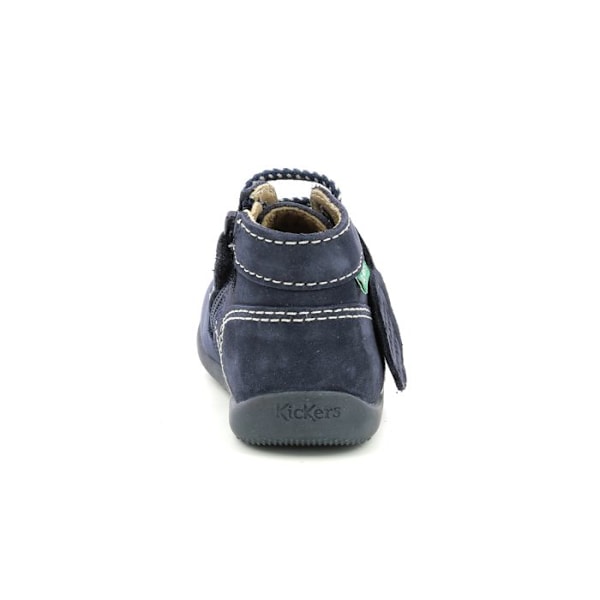 Bottillons - KICKERS - Bonzip - Läder - Marin - Unisex Marin 27