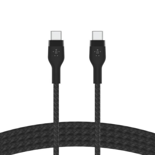 Belkin BOOST-uarrCHARGE PRO Flex USB-kabel 2 m USB 2.0 USB C Svart - CAB011BT2MBK