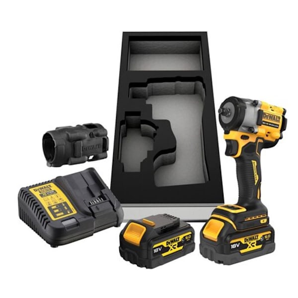 Slagskruvdragare utan sladd - DEWALT - DCF923P2G-QW - 18V - 406 Nm - 2x batteri 5Ah