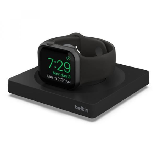 Belkin BOOST CHARGE PRO - Trådlös laddningsplatta - Snabbladdning - svart - för Apple Watch