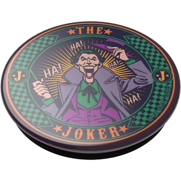 PopSockets PopGrip - Stöd och Grepp för Smartphone och Tablet med En Bytt Topp - The Joker Gloss