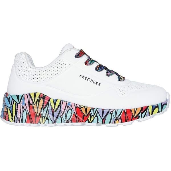 Skechers Uno Lite-subtle Love, Vit, Flicka Vit 33