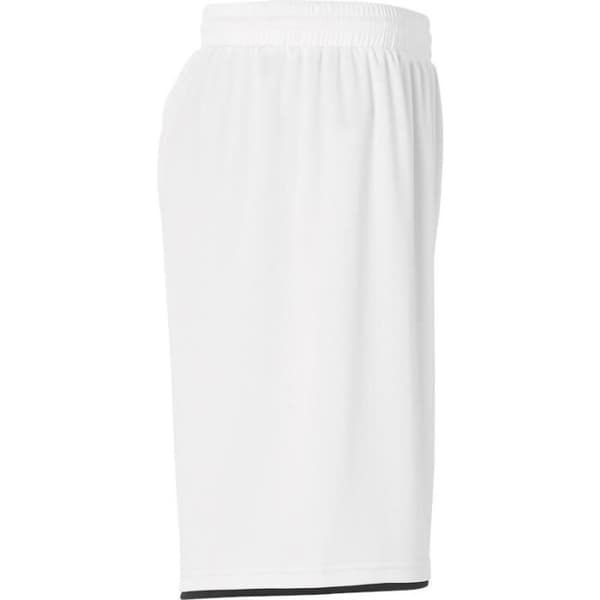 Kort - UHLSPORT - Klubb - Vit - 100% polyester - Elastisk midja med snöre vit svart jag