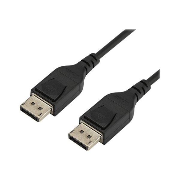 Videokabel DisplayPort 1.4 - StarTech.com - 2 m - VESA-certifierad - Plug and Play - Svart