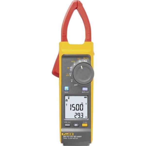 Fluke FLUKE-393FC/IRR1-SOL digital klämmätare med CAT III bestrålningsmätare, 1500 V