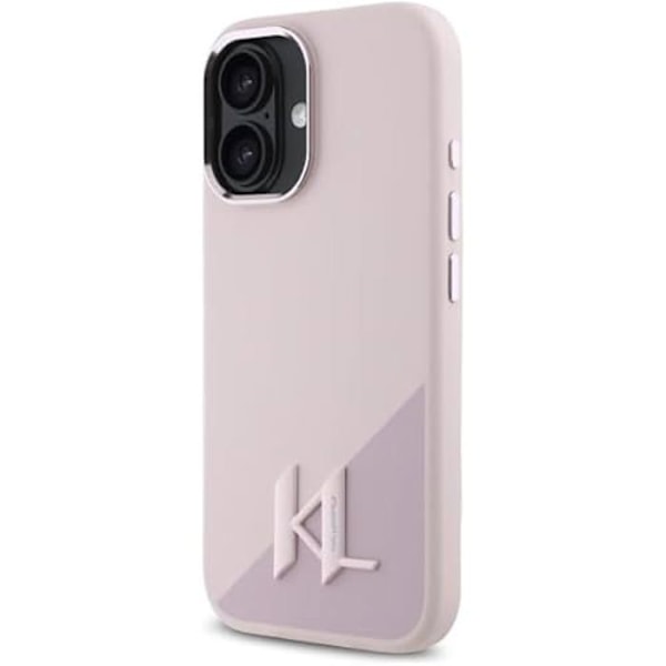 Skyddsfodral för iPhone 16 - CG MOBILE - KLHMP16SSCMKMPCP - Silikon - Mjuk - Kompatibel med MagSafe Rosa