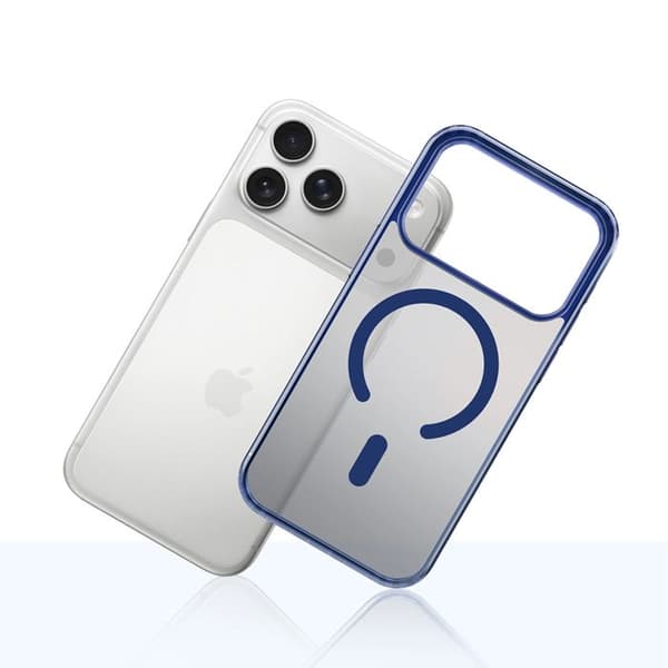 3mk Frosty MagCase för iPhone 17 Pro - Blå Blå