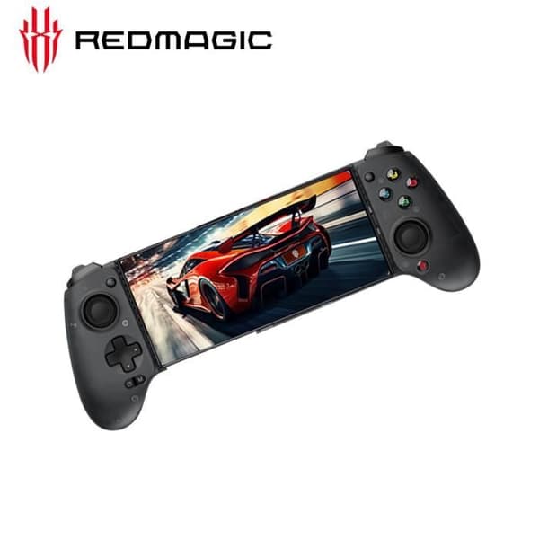 Redmagic Shadow Blade spelkontroll med 2 texturerade gummihandtag, typ C telefonkontroller för Red Magic 9 Pro