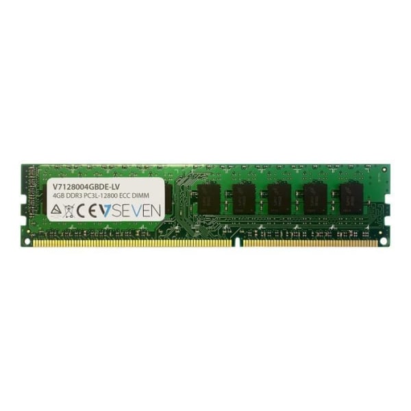 V7 RAM-modul - 4 GB DDR3-1600/PC3L-12800 - CL11 - 1,35 V - Obuffrad - DIMM