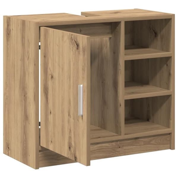 Underskåp - Artisan-ek - 63x29x55 cm - Ingenjörsträ - Matt finish